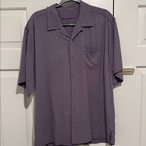 Tommy Bahama Men's Casual Purple Shirt